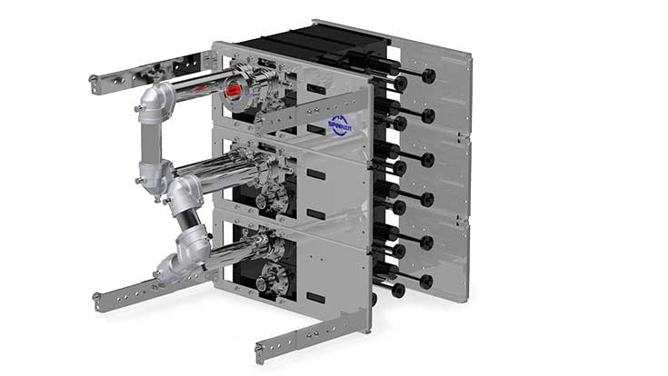 SPINNER manifold combiner