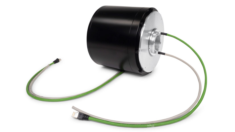 SPINNER combined data and power module 750 W with 50 mm inner space