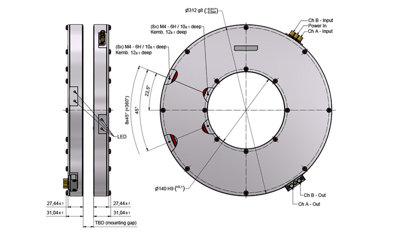 SPINNER rotary joint IO link
