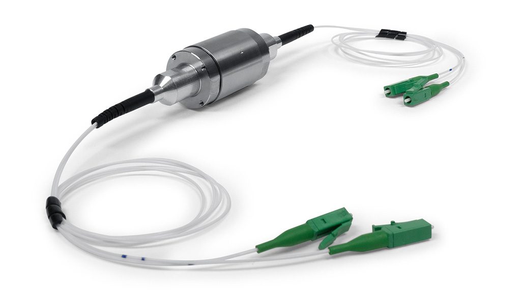 two channel fiber optic rotary joint